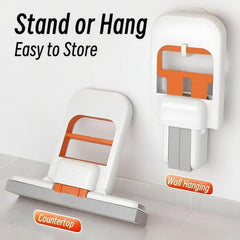 Foldable Mini Sponge Mop – Self-Squeezing Wet & Dry Cleaner