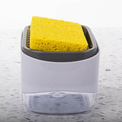 Royal 2-in-1 Soap Pump Dispenser with Sponge Holder โ Kitchen Dishwashing Soap Dispenser