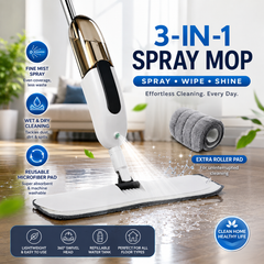 Magic Spray Flat Mop for Easy Floor Cleaning