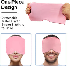 Migraine Relief Cap – Reusable Hot & Cold Gel Headache Relief Cap