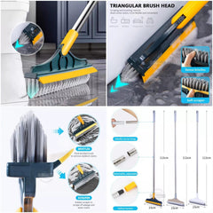 2-in-1 Floor Cleaning Brush – 120° Rotating Scrubber
