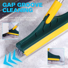 2-in-1 Floor Cleaning Brush – 120° Rotating Scrubber