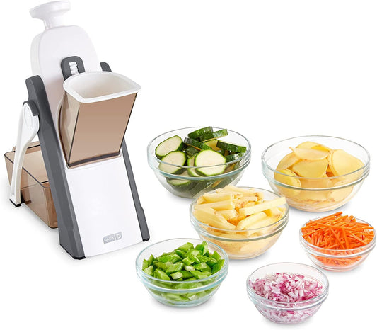 Adjustable Mandoline Vegetable Slicer – Safe Multi-Purpose Manual Cutter & Grater