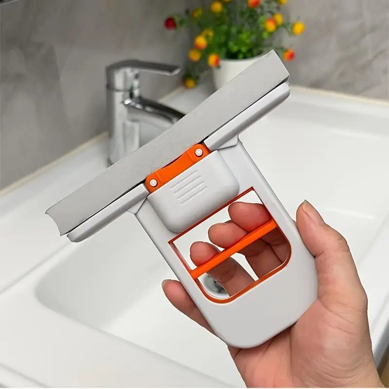 Foldable Mini Sponge Mop – Self-Squeezing Wet & Dry Cleaner
