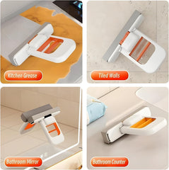 Foldable Mini Sponge Mop – Self-Squeezing Wet & Dry Cleaner