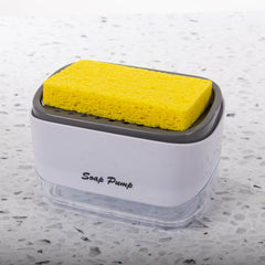 Royal 2-in-1 Soap Pump Dispenser with Sponge Holder – Kitchen Dishwashing Soap Dispenser