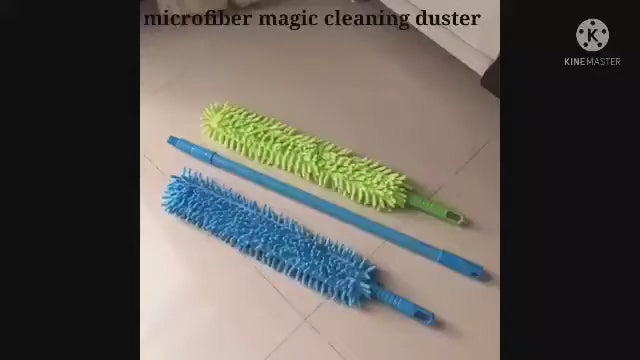 Flexible Microfiber Duster with Telescopic Handle