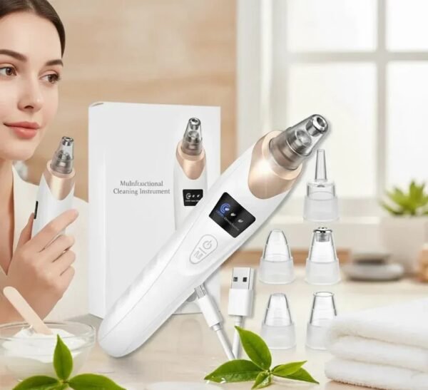 Digital Blackhead Remover Vacuum – Electric Pore Cleaner & Acne Remover Facial Tool